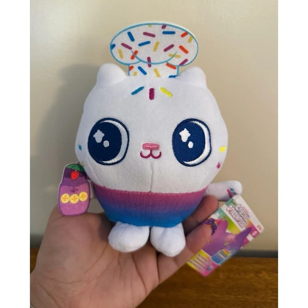 Gabby's Dollhouse - Purr-ific Party Plush Cakey Cat & Gabby NWT